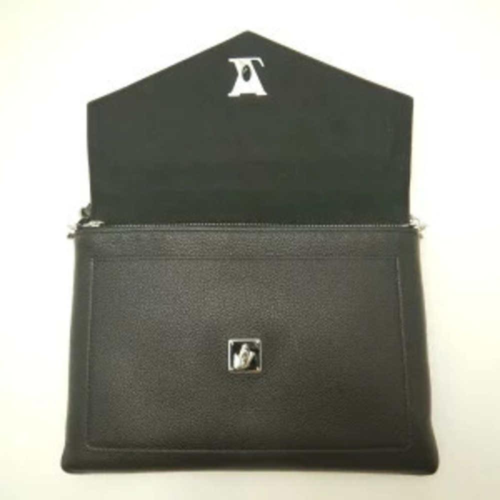 Louis Vuitton Bag Black MyLockme Pochette Calfskin Crossbody Noir - Picture 6 of 9